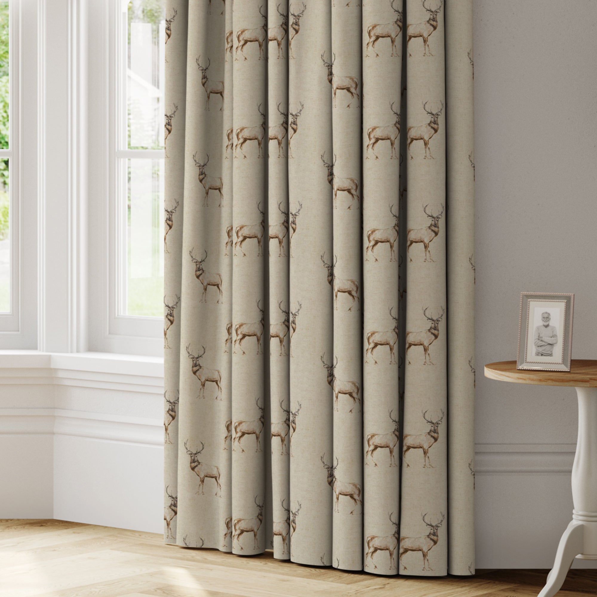 Spey Deers Made to Measure Curtains natural Price Comparisons | Compare The Build