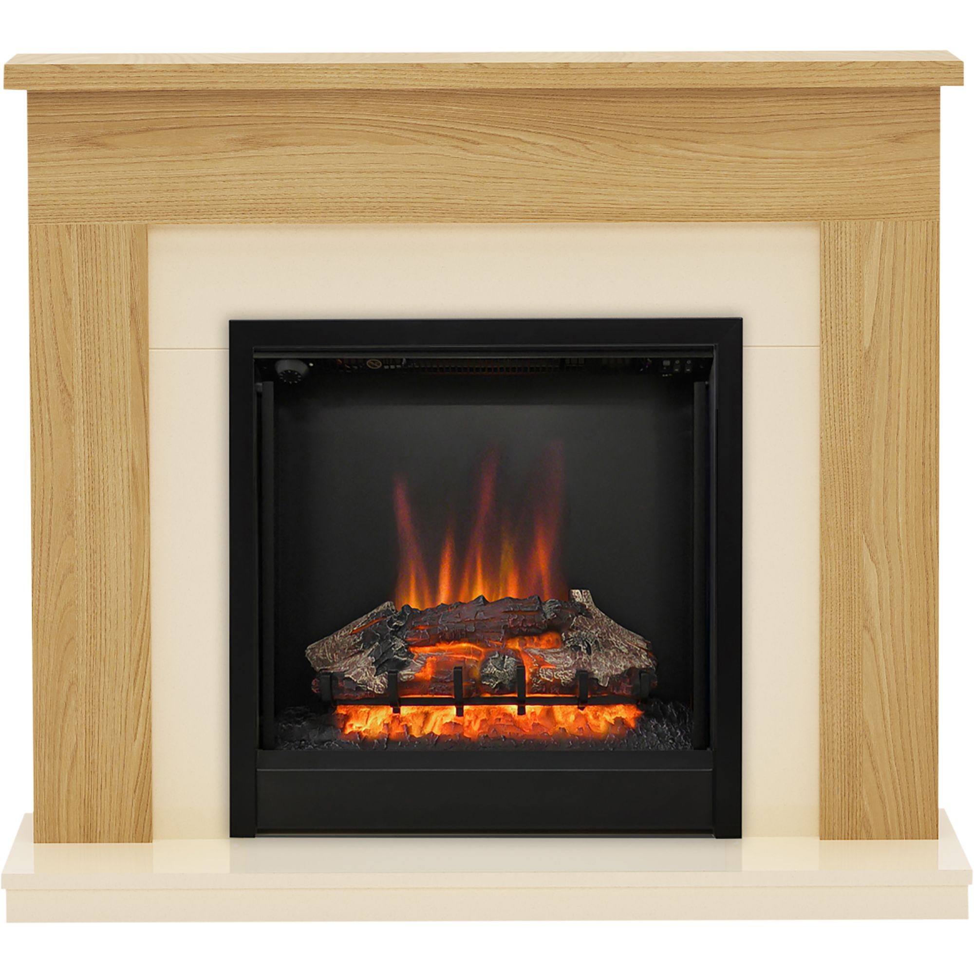 Be Modern Blakemere Oak Effect Fire Suite Price Comparisons | Compare The Build