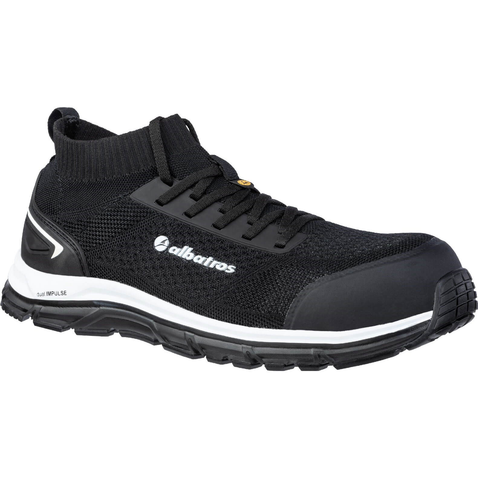 Albatros Ultimate Impulse Low Lace Up Safety Shoe Black Size 11 | Compare The Build