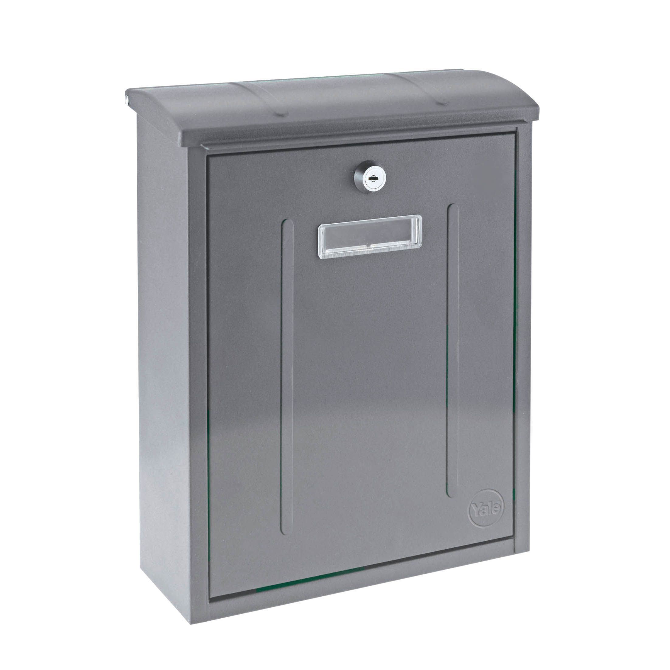 Yale Satin Stainless Steel Post Box, (H)330mm (W)255mm Price Comparisons | Compare The Build