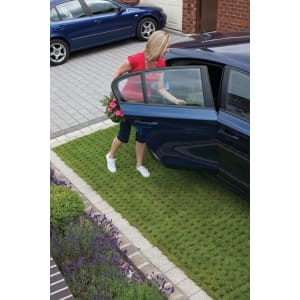 Marshalls Grassguard 130 Textured Driveway Block Paving - Earth Brown 500 x 300 x 100mm Pack of 64 Price Comparisons | Compare The Build