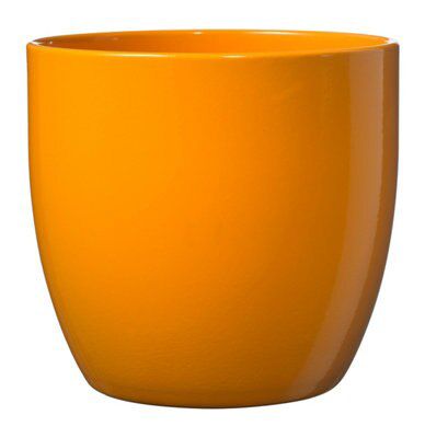 Mali Orange Ceramic Plant Pot (Dia)40Cm Price Comparisons | Compare The Build