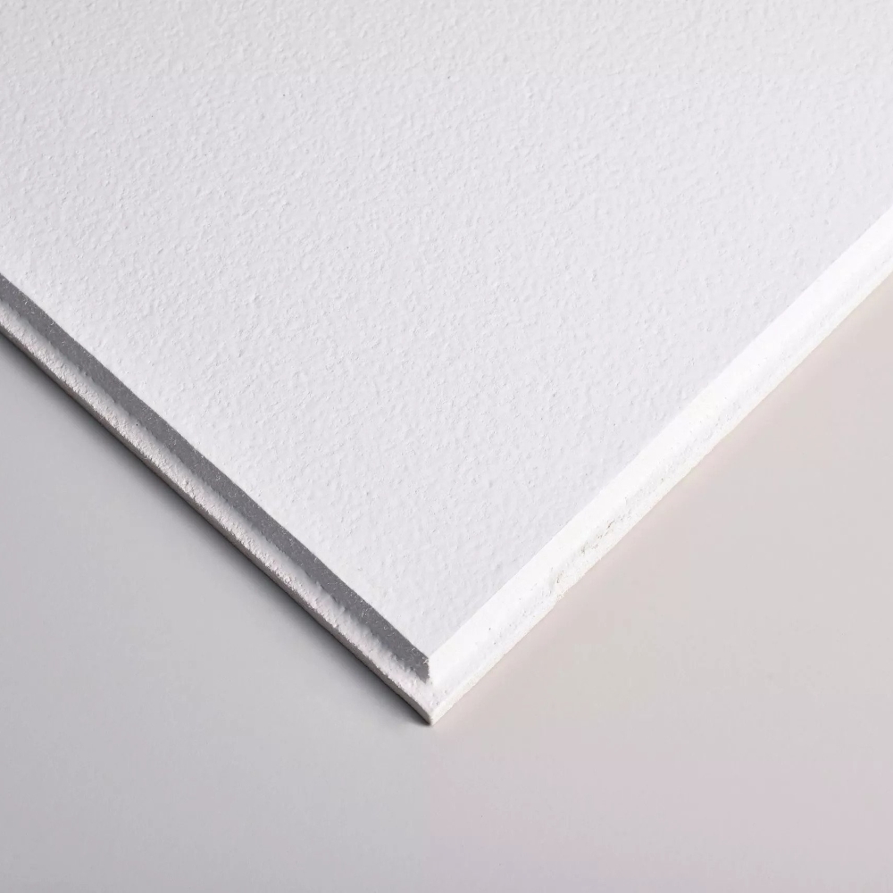 Zentia Armstrong Plain Ceiling Tiles MicroLook Edge 600mm x 600mm - Box of 16 (5.76m2) - BP9590M4E | Compare The Build