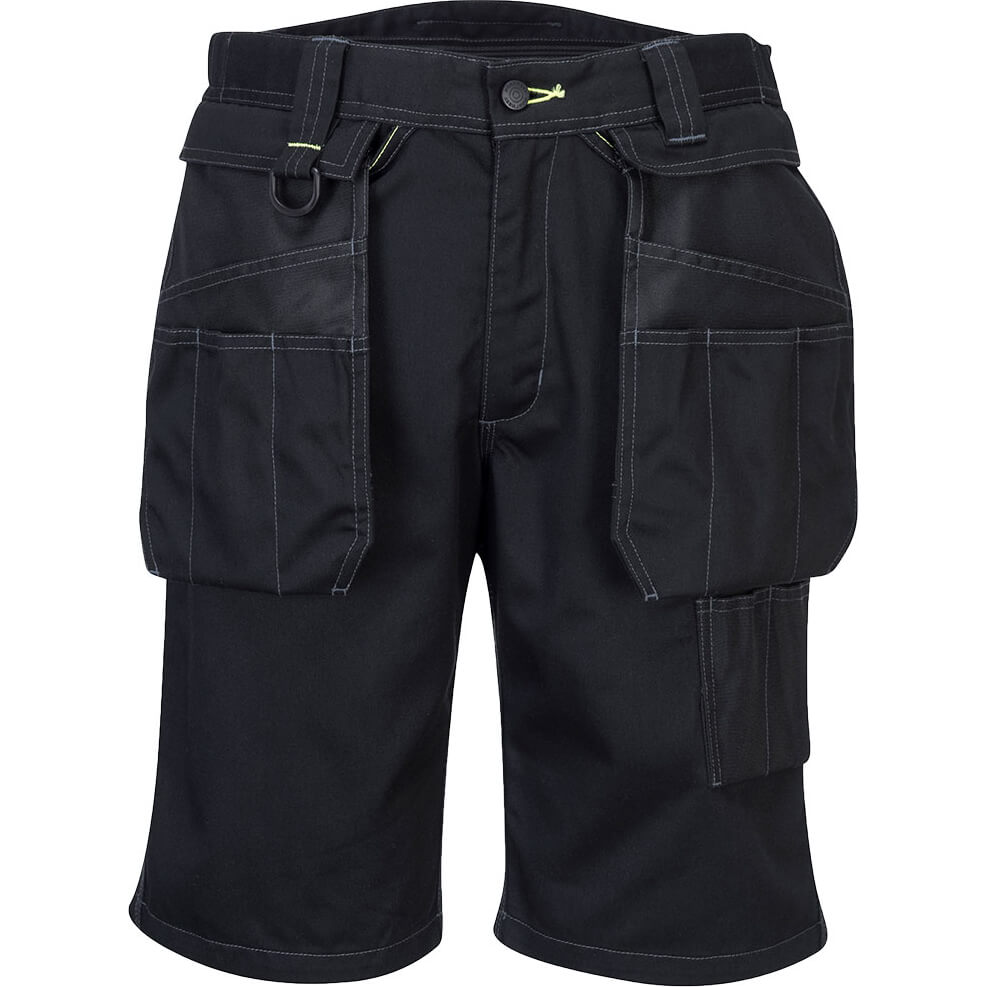 Portwest PW3 Mens Holster Work Shorts Black 28" Price Comparisons | Compare The Build