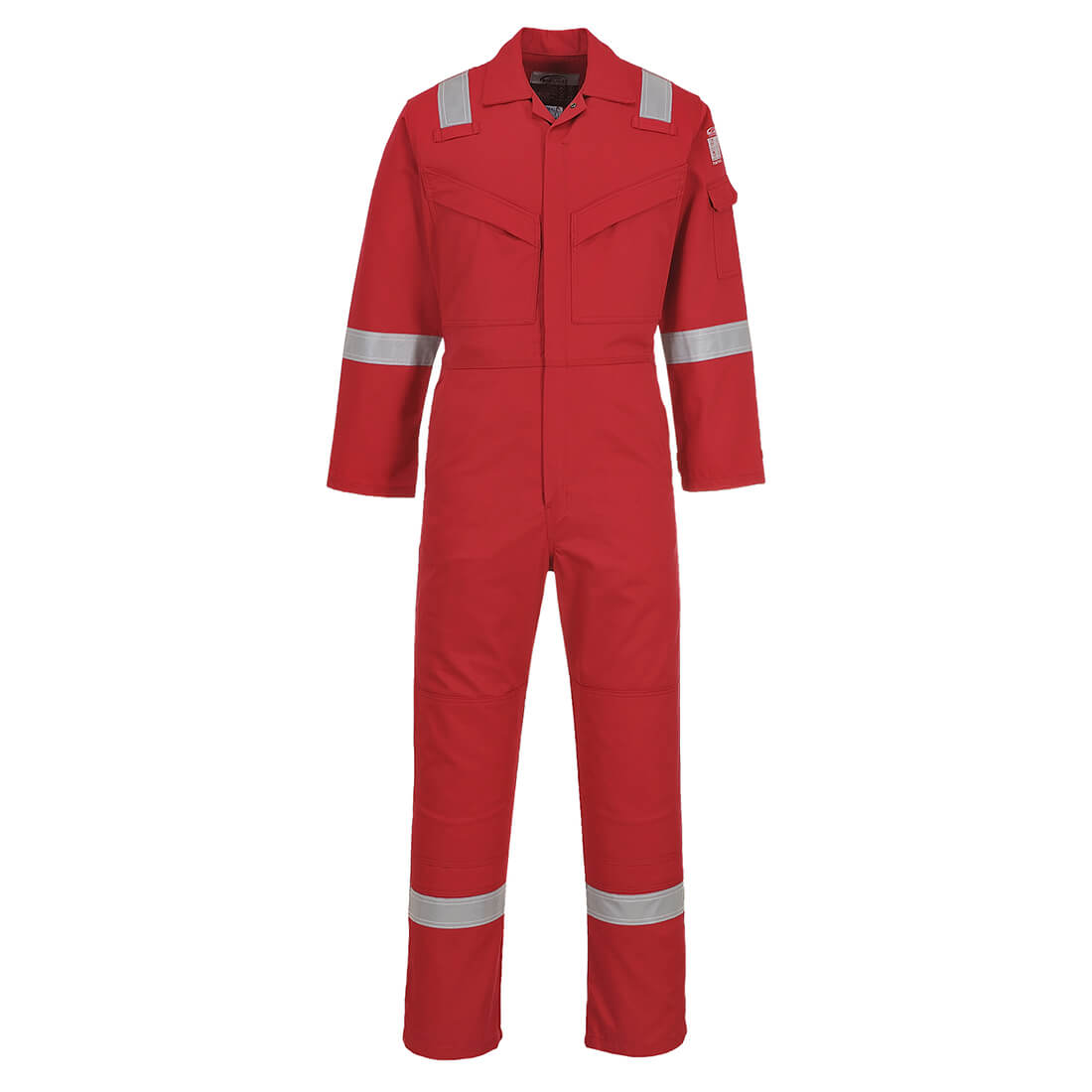 Biz Flame Mens Aberdeen Flame Resistant Coverall Red 46" 32" Price Comparisons | Compare The Build