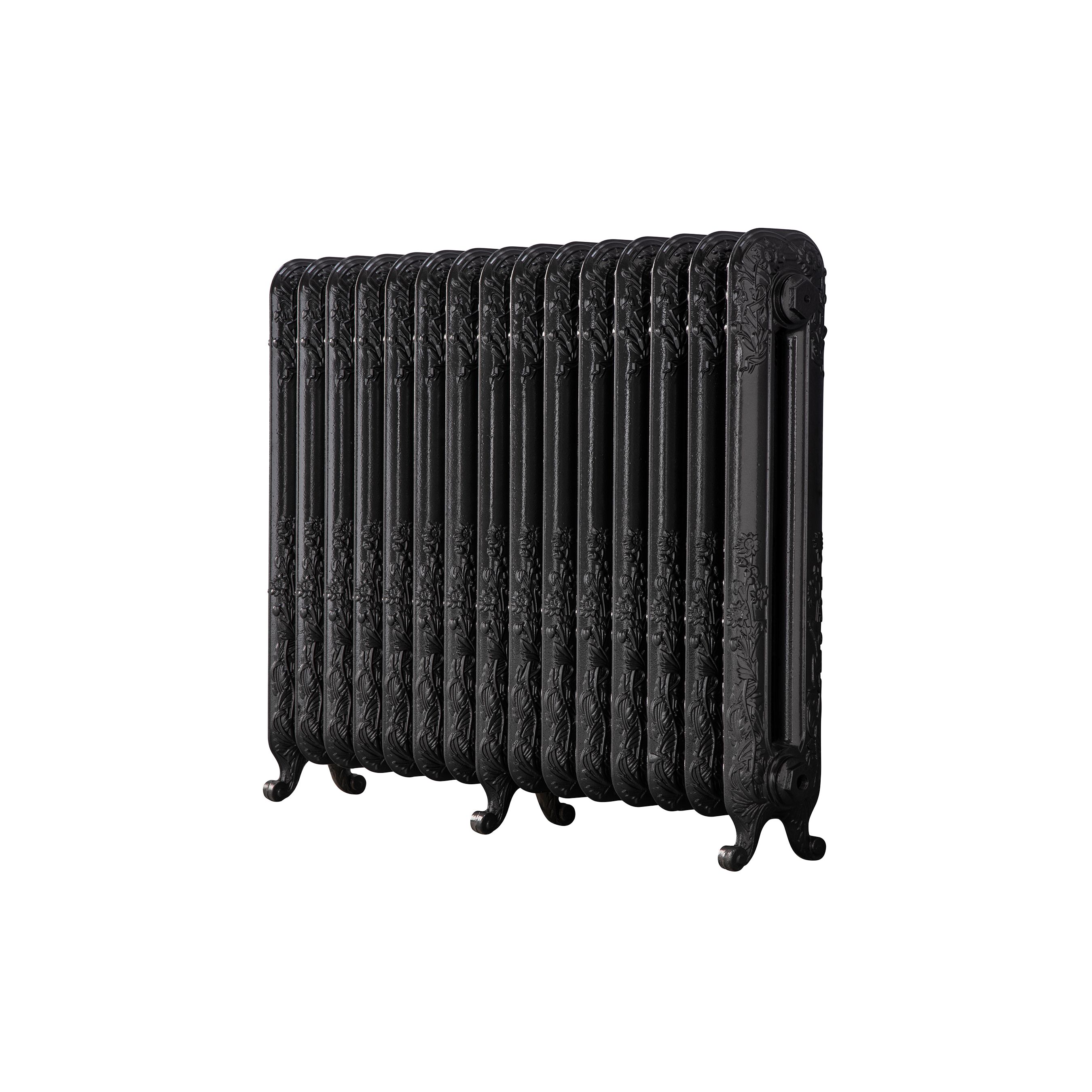 Arroll Daisy Cast Iron Pewter 15 Column Radiator, (W)1009mm X (H)794mm Price Comparisons | Compare The Build