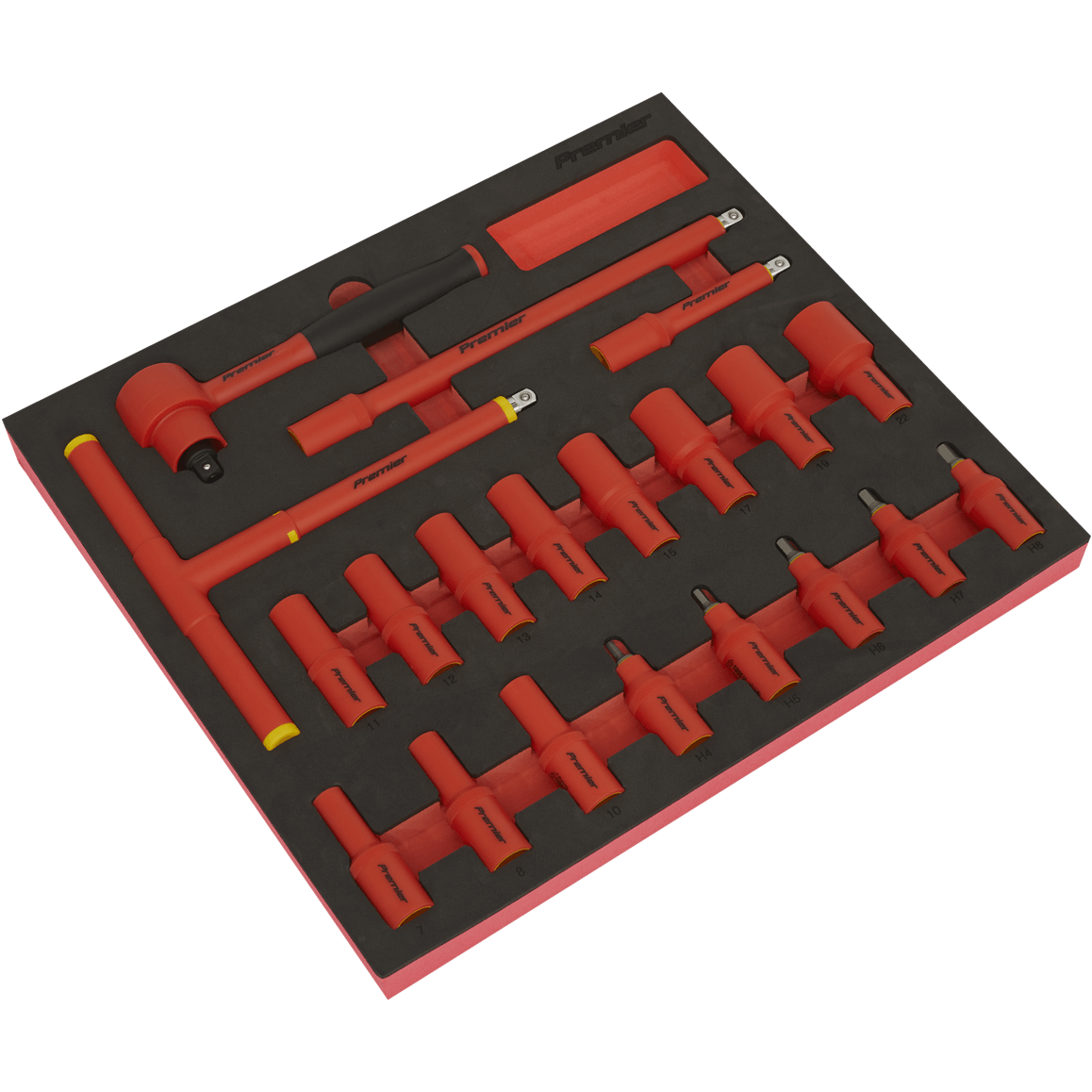 Sealey 20 Piece 3/8" Drive VDE Insulated Socket Set in Module Tray 3/8" Price Comparisons | Compare The Build