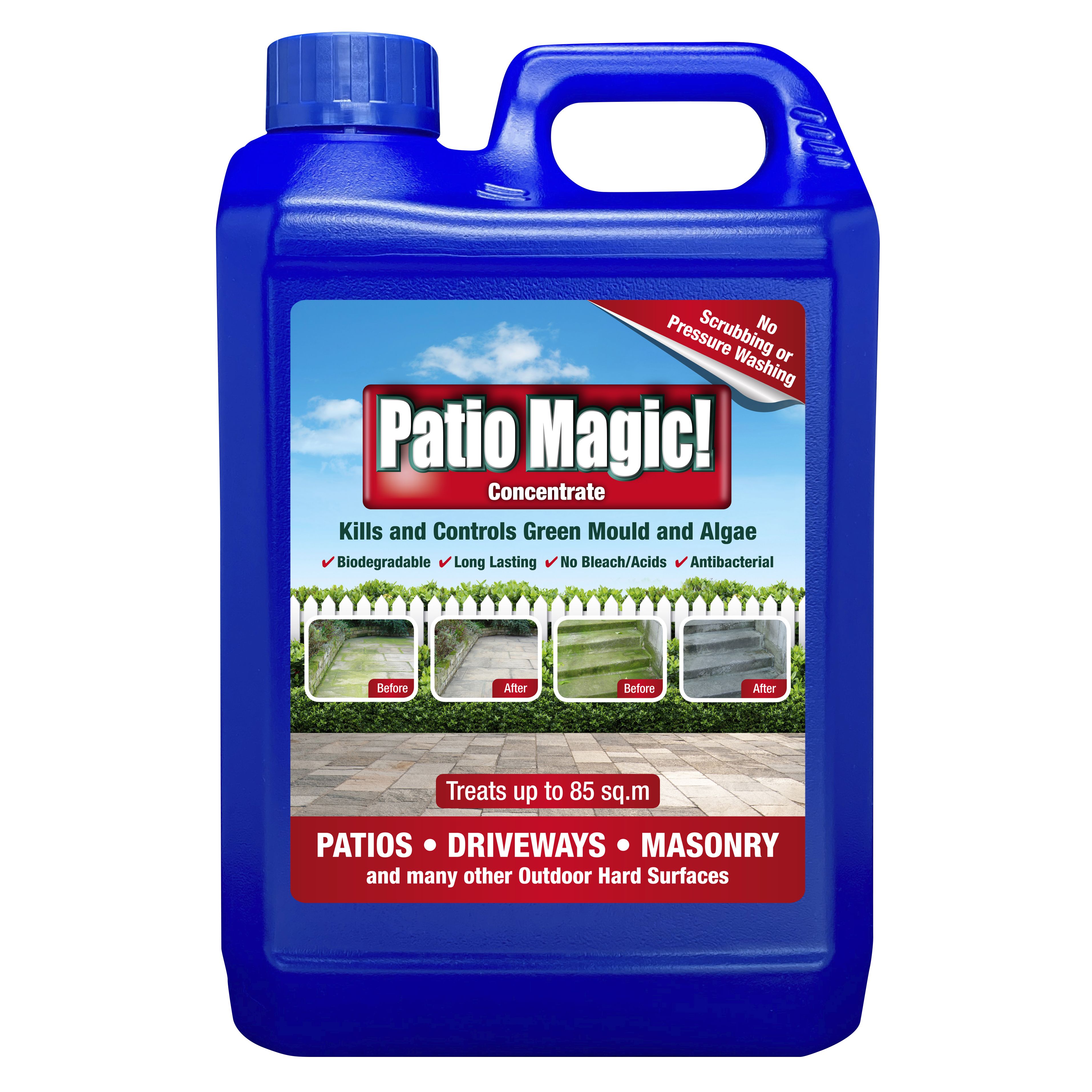 Evergreen Patio Magic Patio & Driveway Cleaner 2.5L Price Comparisons | Compare The Build