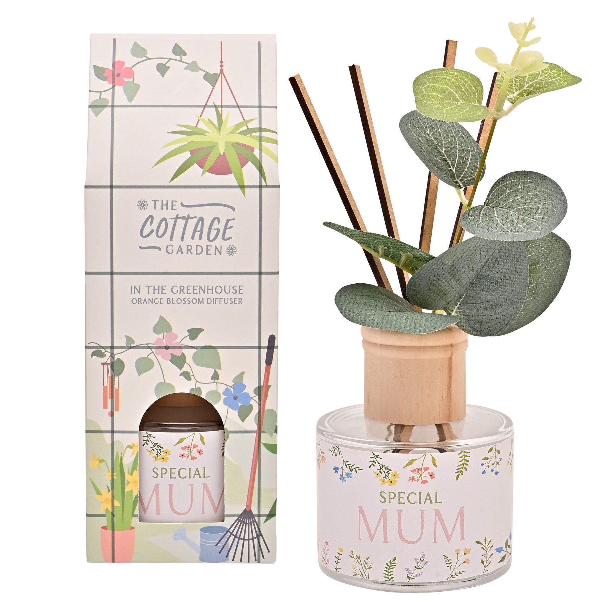 The Cottage Garden Orange Blossom 'Mum' Diffuser MultiColoured Price Comparisons | Compare The Build