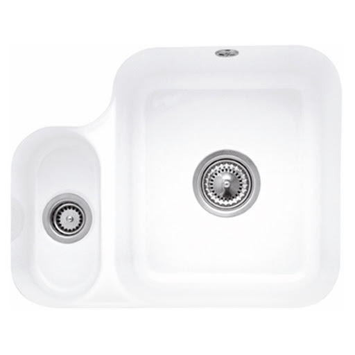 Villeroy & Boch Cisterna 60B Ceramic Undermount 1.5 Bowl Kitchen Sink with Waste - White Alpine Price Comparisons | Compare The Build