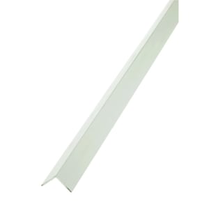 PVC Equal Angle Profile - 1m x 15 x 15mm Price Comparisons | Compare The Build