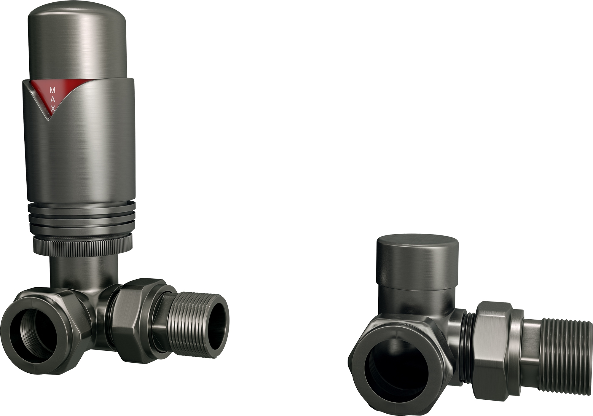 Trade Direct Thermostatic Valves, Minimal, Pewter Corner Price Comparisons | Compare The Build