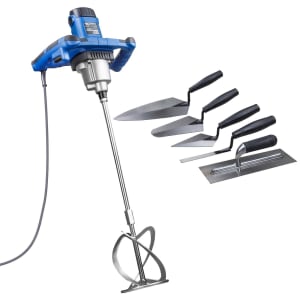 Hyundai HYPM1600E Corded Paddle Mixer with Trowel Set - 1600W Price Comparisons | Compare The Build