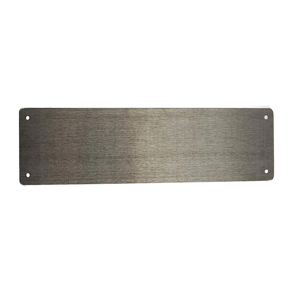 Atlantic Satin Stainless Steel Finger Plate Pre Drilled with Screws - 700mm x 85mm Atlantic UK AFP70085SSS | Compare The Build