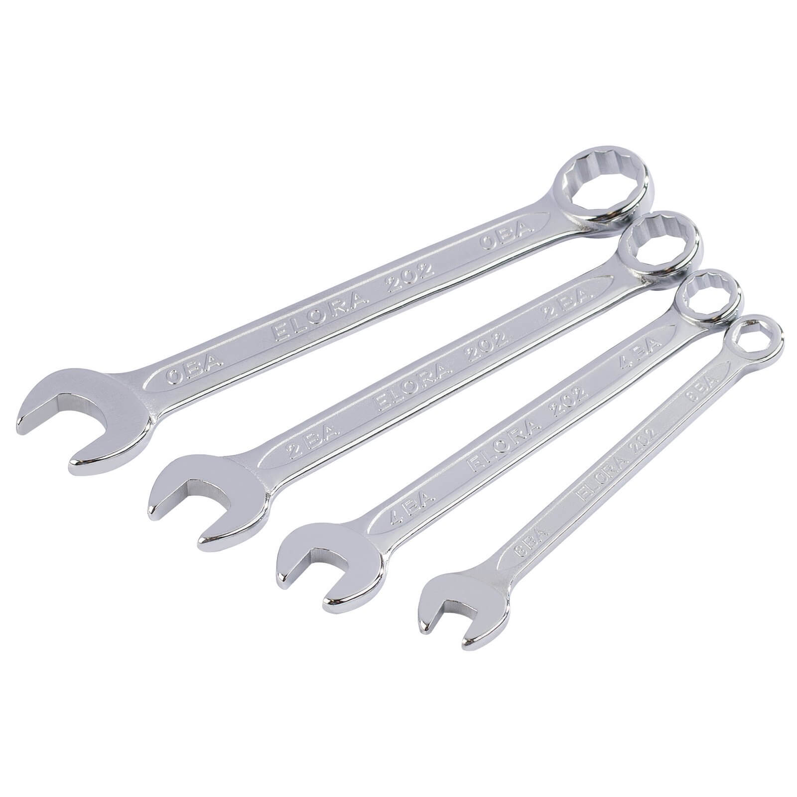 Elora 4 Piece Midget Combination Spanner Set BA Price Comparisons | Compare The Build