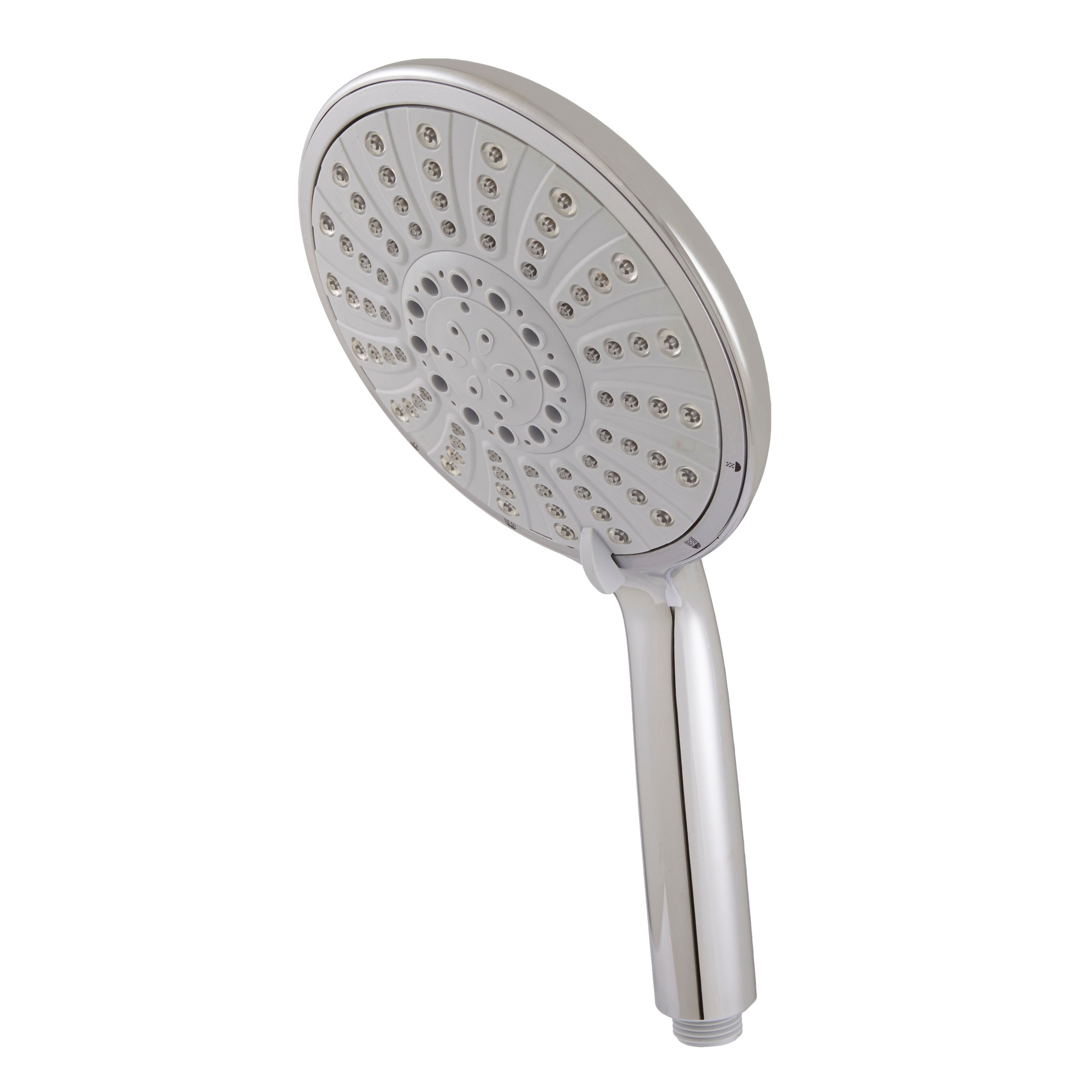 Cooke & Lewis 5-Spray Pattern Chrome Effect Shower Head Price Comparisons | Compare The Build