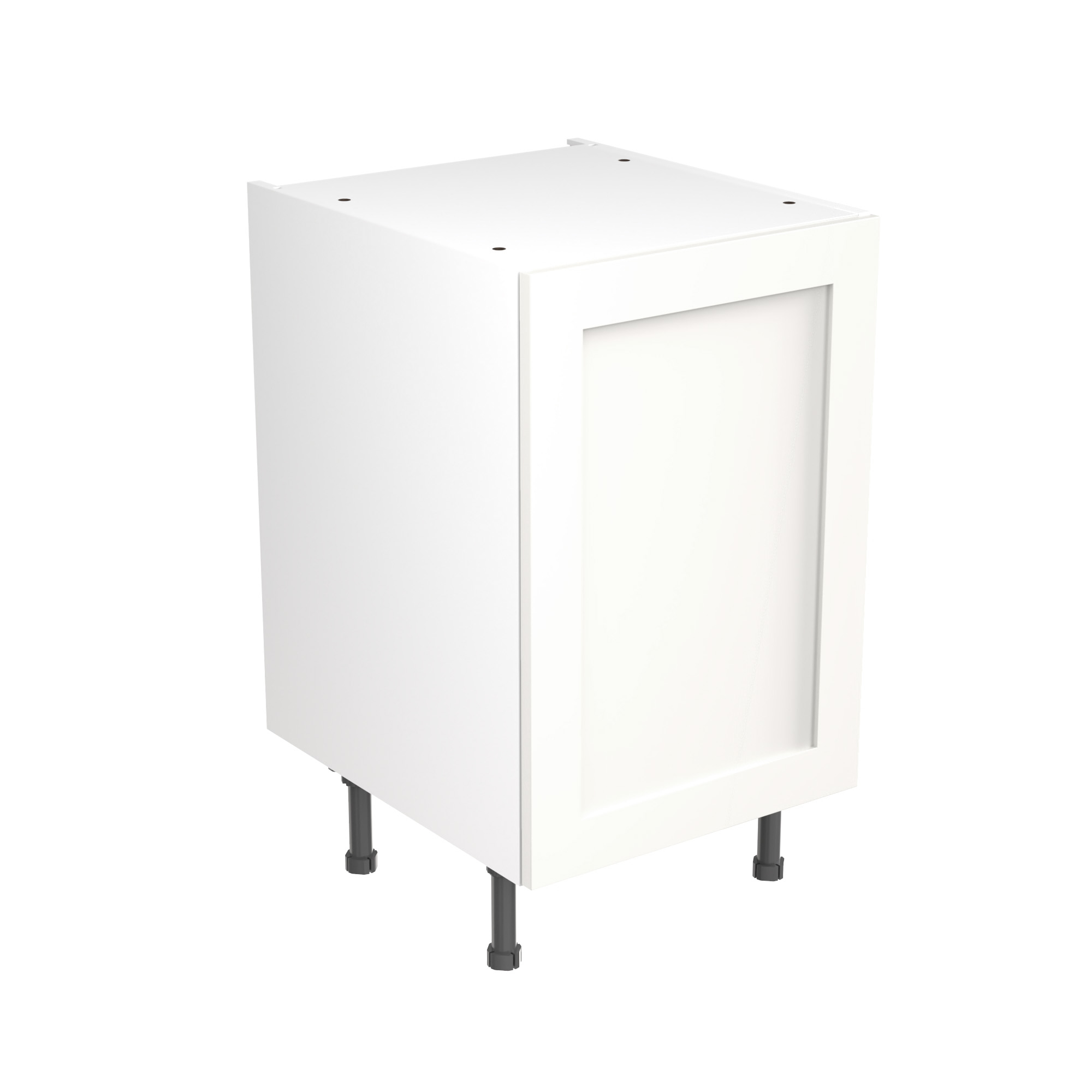 Flatpack Base Unit Shaker Ultra Matt White 500mm - FKKH0503 Price Comparisons | Compare The Build