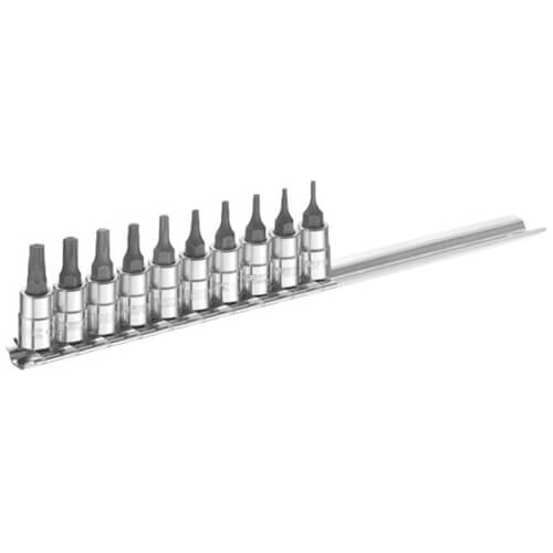 Expert by Facom 10 Piece 1/4" Drive Torx Socket Bit Set Metric 1/4" Price Comparisons | Compare The Build