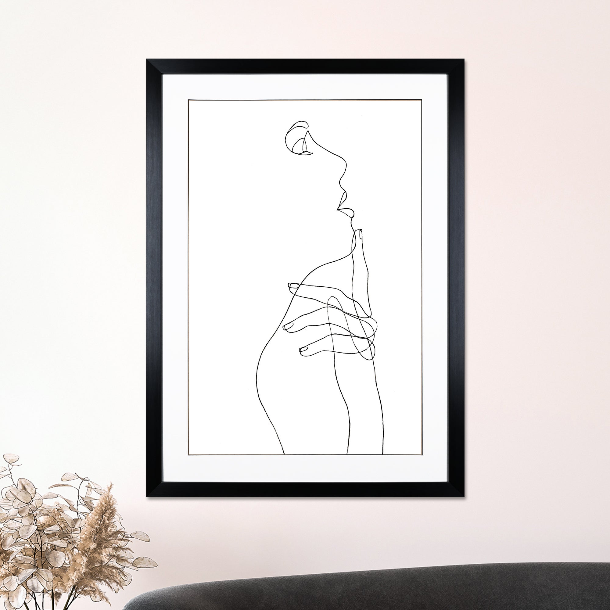 The Art Group Head III Framed Print Black and white Price Comparisons | Compare The Build