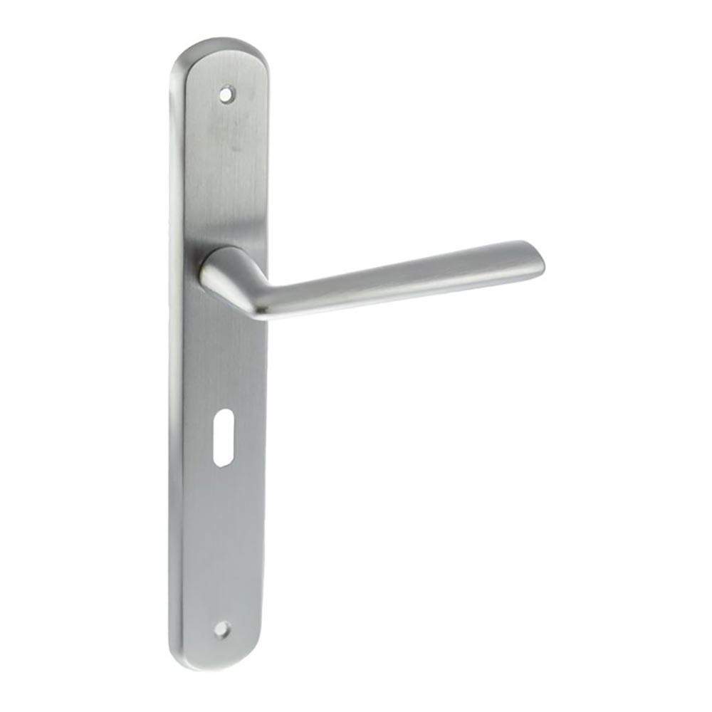 Atlantic Forme Brigette Solid Brass Key Lever on Backplate - Satin Chrome Atlantic UK FBP193KSC Price Comparisons | Compare The Build