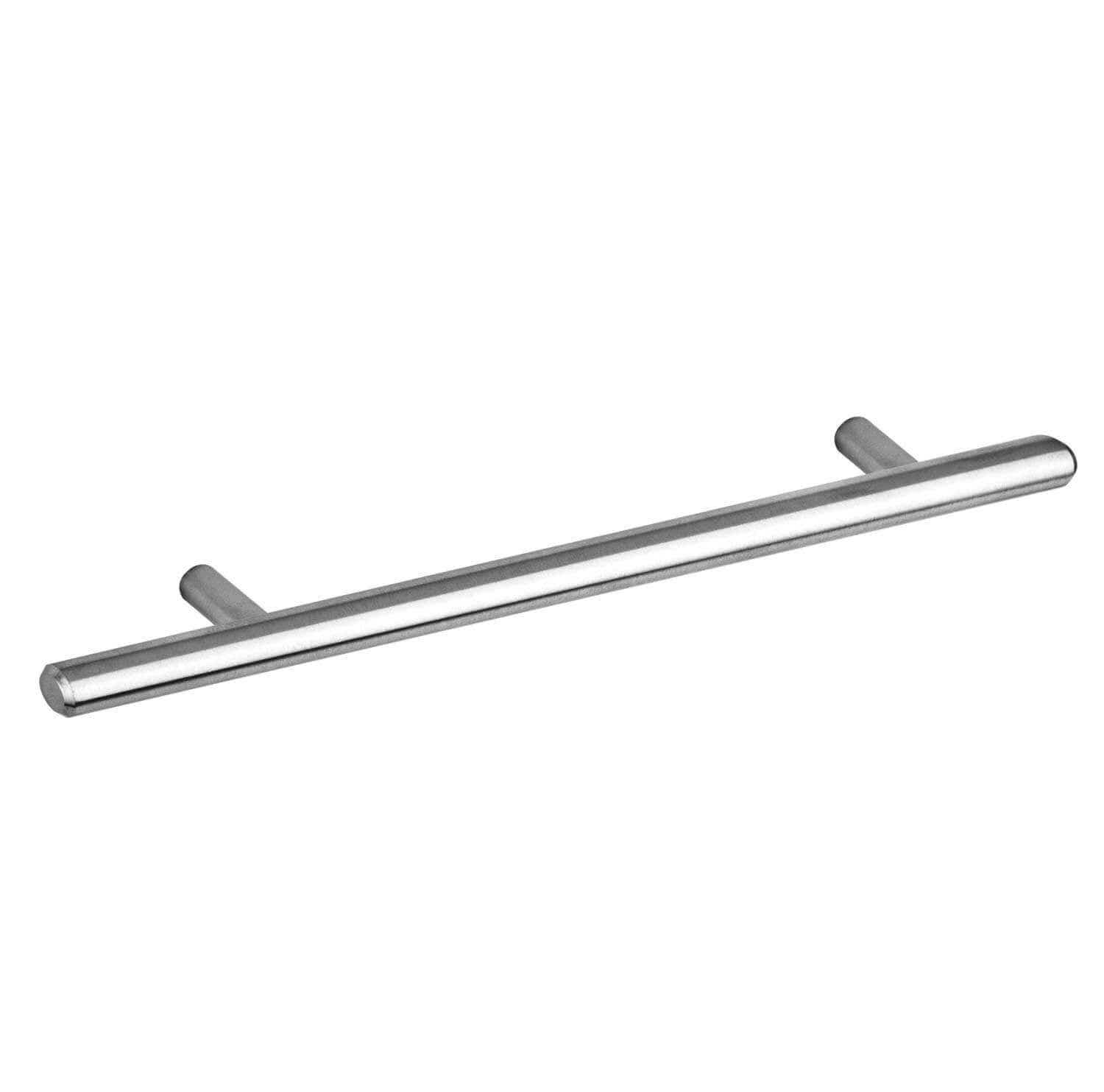 Stainless Steel 160mm T Bar Cabinet Pull Handle - Pack of 6 - Elite Knobs &amp; Handles | Compare The Build