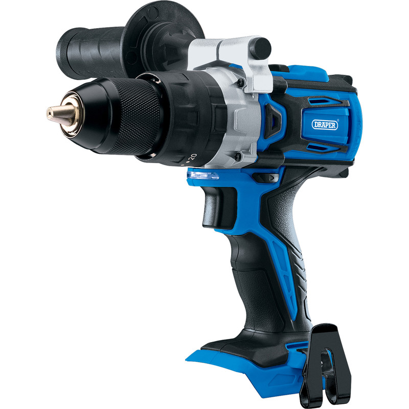 Draper D20 20V Brushless Combi Drill Body Only Steel | Compare The Build