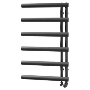 Towelrads Mayfair Matt Black Towel Radiator - 795 x 500mm | Compare The Build