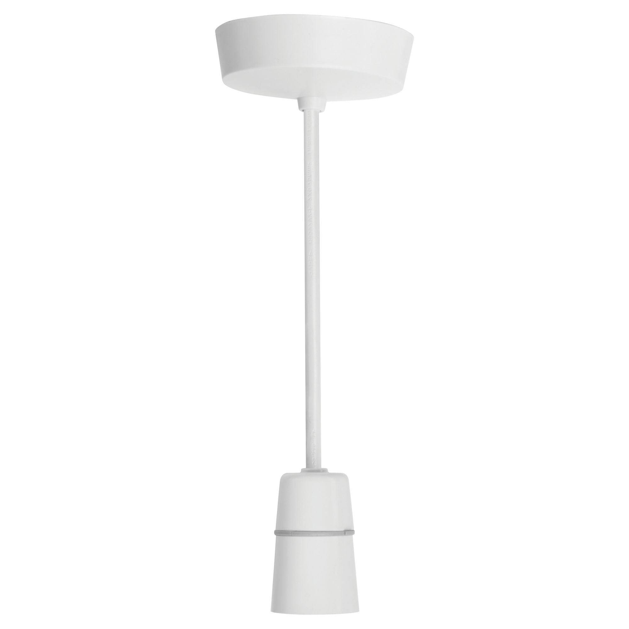 Bg White E27 Light Pendant Set Price Comparisons | Compare The Build