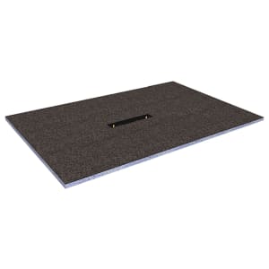 Wickes Linear 30mm Wetroom Shower Tray with Centre Drain Level Access  - 1200 X 900mm | Compare The Build