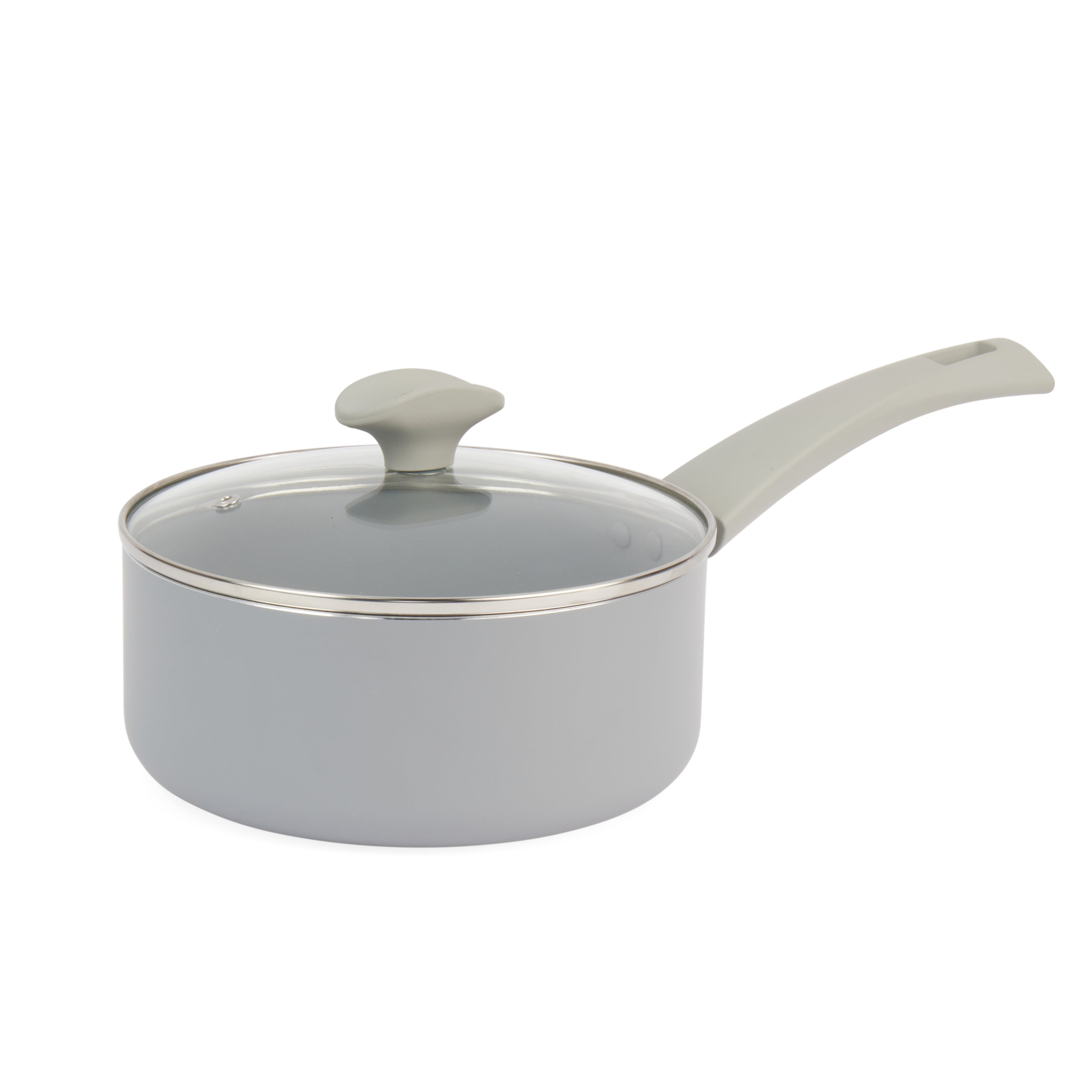 Salter Healthy Eating 20cm Saucepan Grey Price Comparisons | Compare The Build