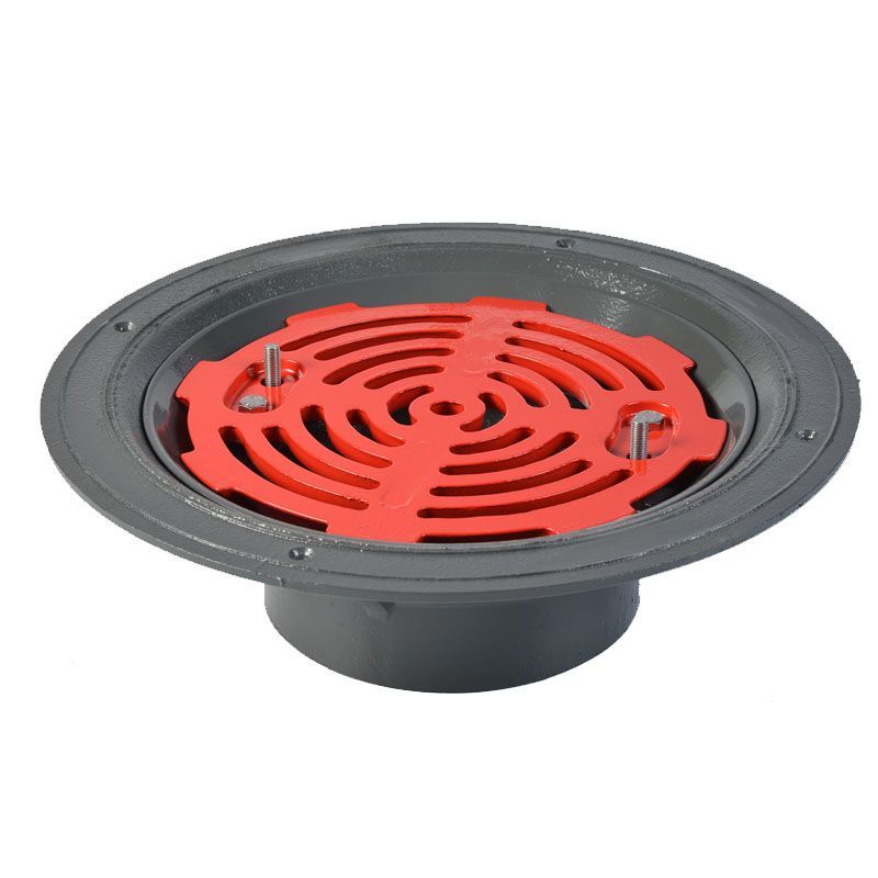 ACO Rainwater Roof Outlet Vertical Scew with Flat Grate - 150mm Aluminium 105915 Price Comparisons | Compare The Build