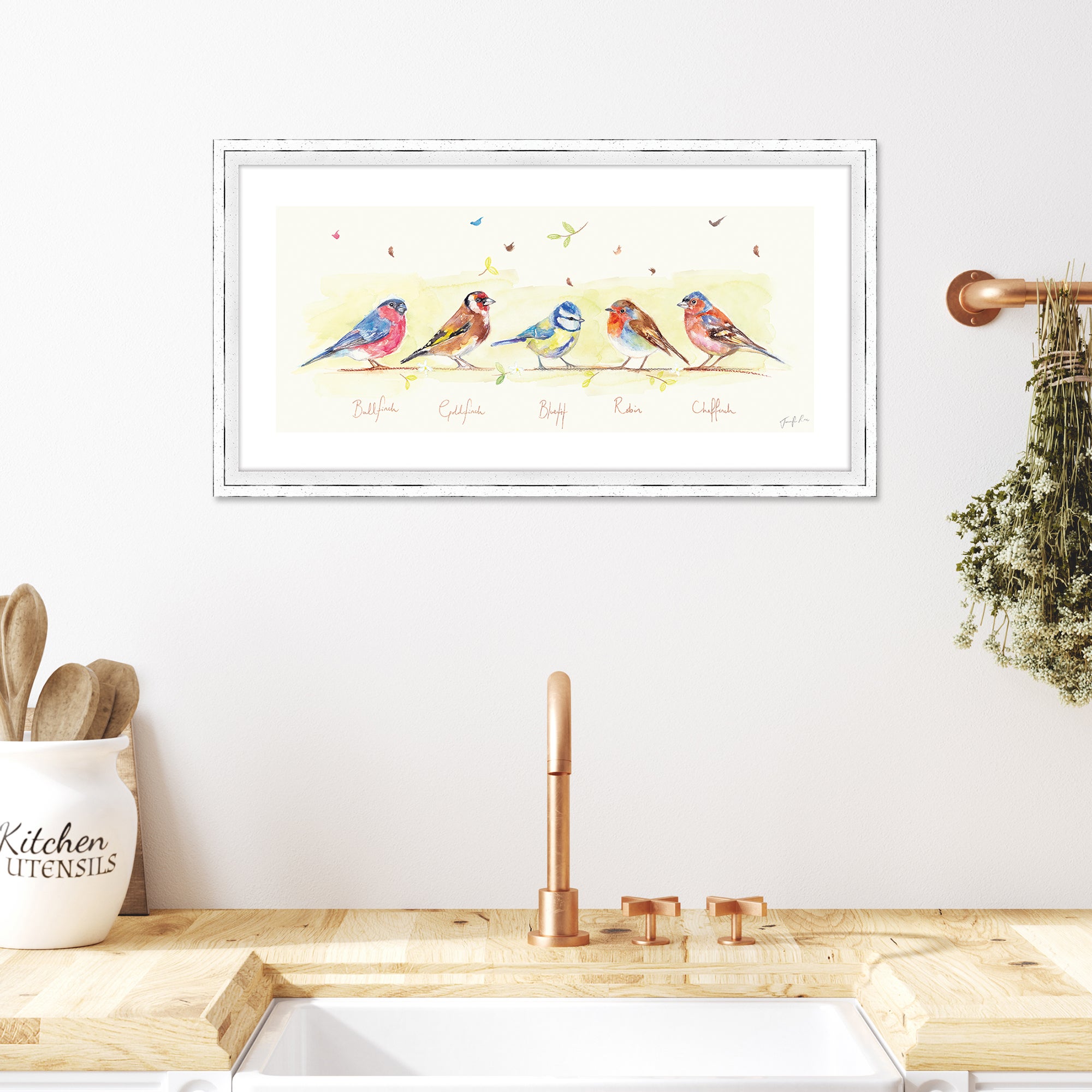 The Art Group Line Of Garden Birds Framed Print MultiColoured Price Comparisons | Compare The Build