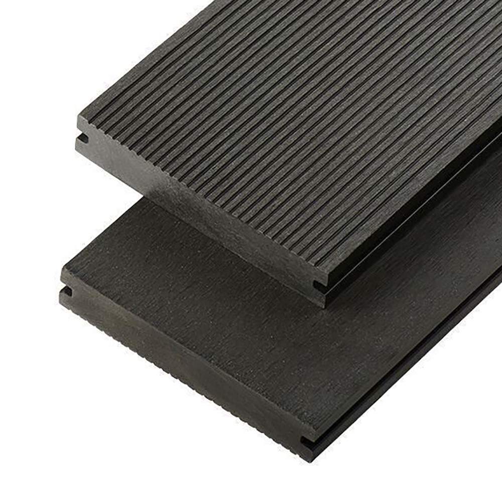 Cladco Solid Composite Decking Board 4m - Charcoal WPCSB40 Price Comparisons | Compare The Build