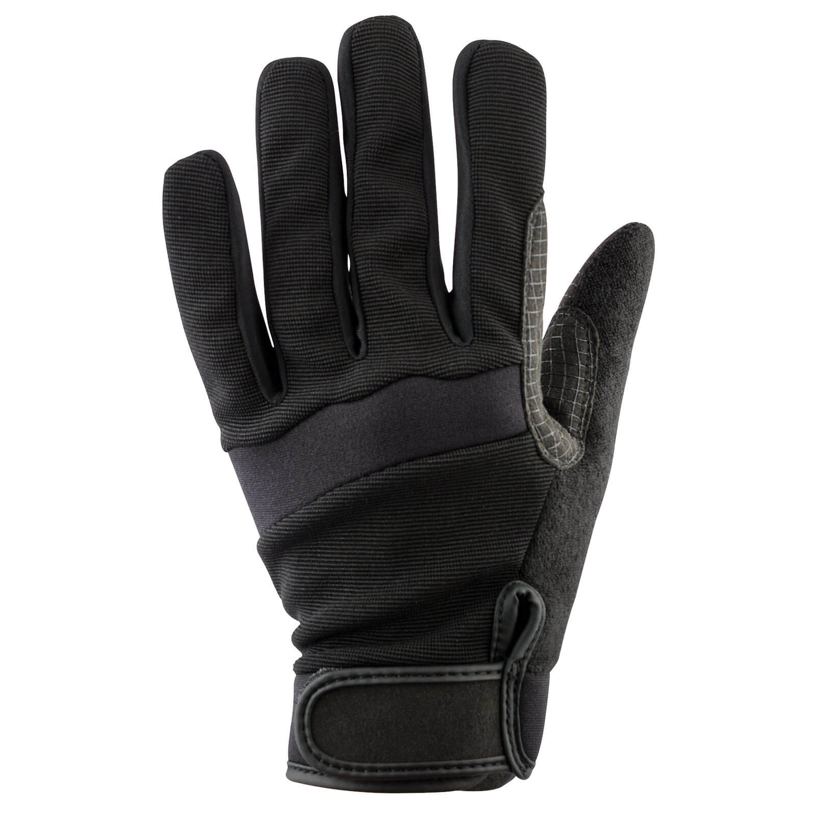 Draper Web Grip Work Gloves Black One Size Price Comparisons | Compare The Build