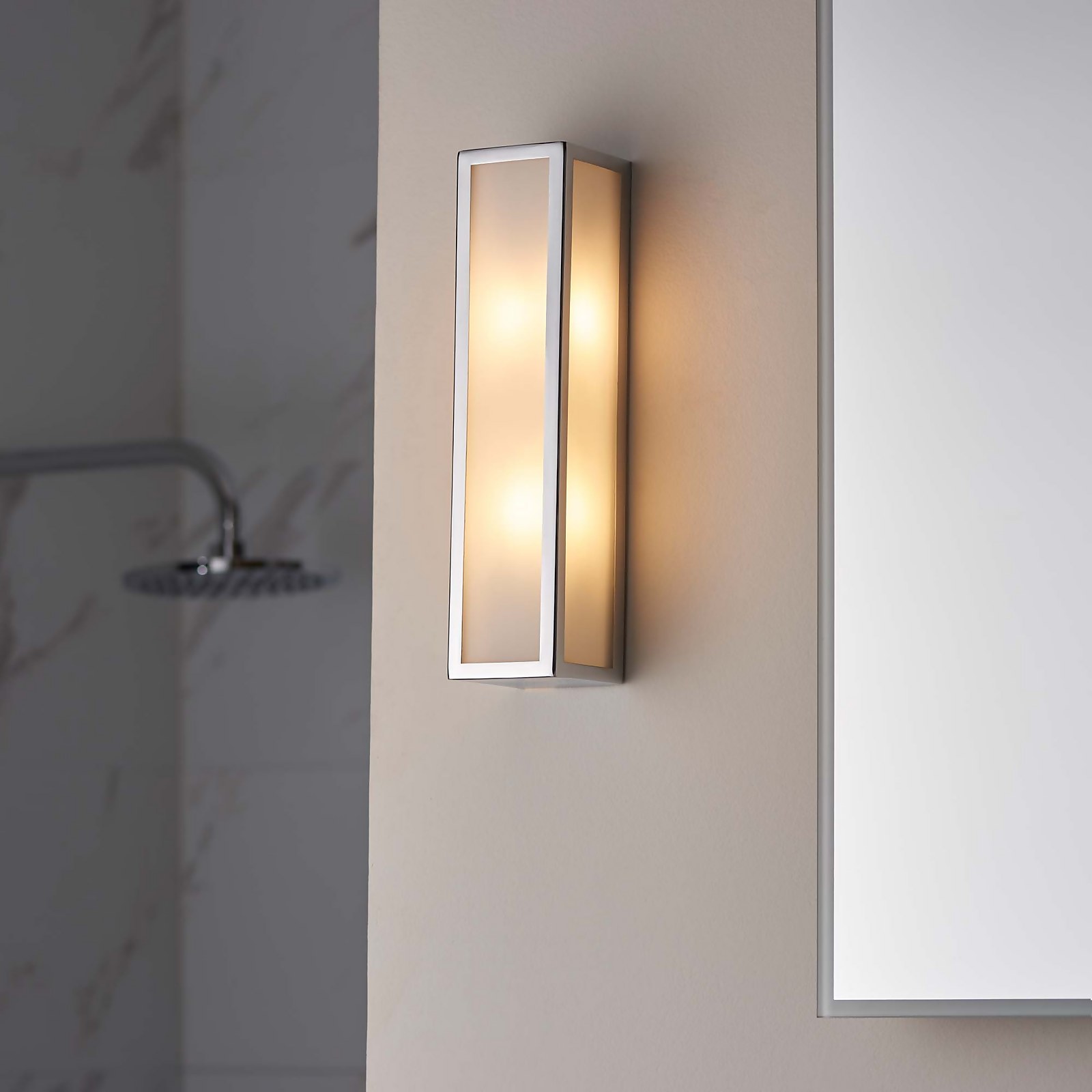 Daltra Large Bathroom Wall Light - Chrome Effect Price Comparisons | Compare The Build