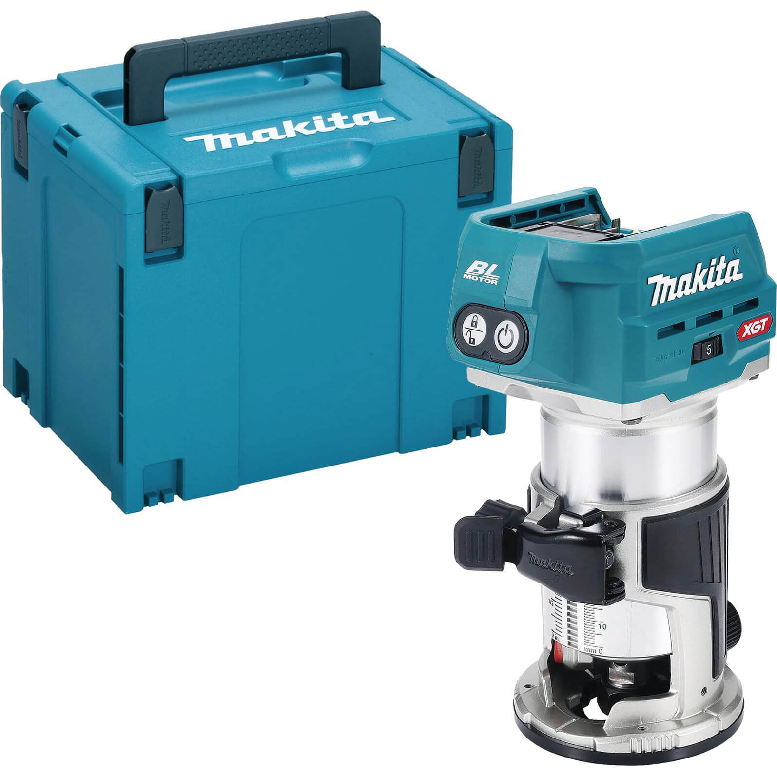 Makita RT001G 40v XGT Cordless Brushless 1/4" Trim Router No Batteries No Charger Case & Accessories | Compare The Build