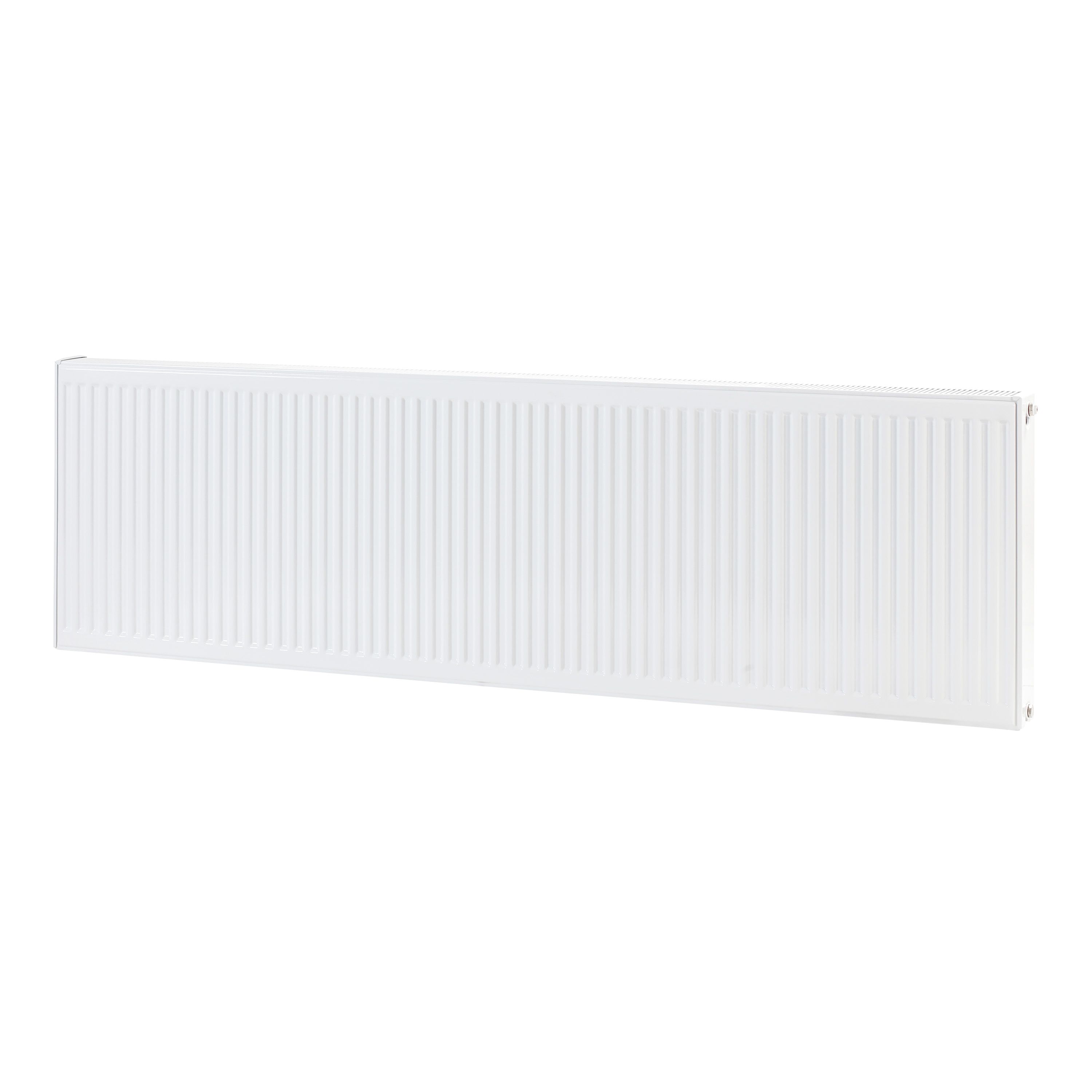 Flomasta White Type 22 Double Panel Radiator, (W)1800mm X (H)600mm | Compare The Build