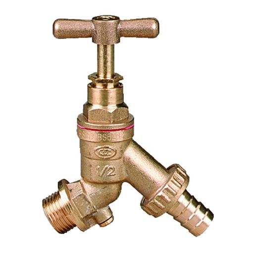 Plasson Outside Threaded Bib Tap Hose Union With Check Valve 1/2 Inch 9056C00 Price Comparisons | Compare The Build
