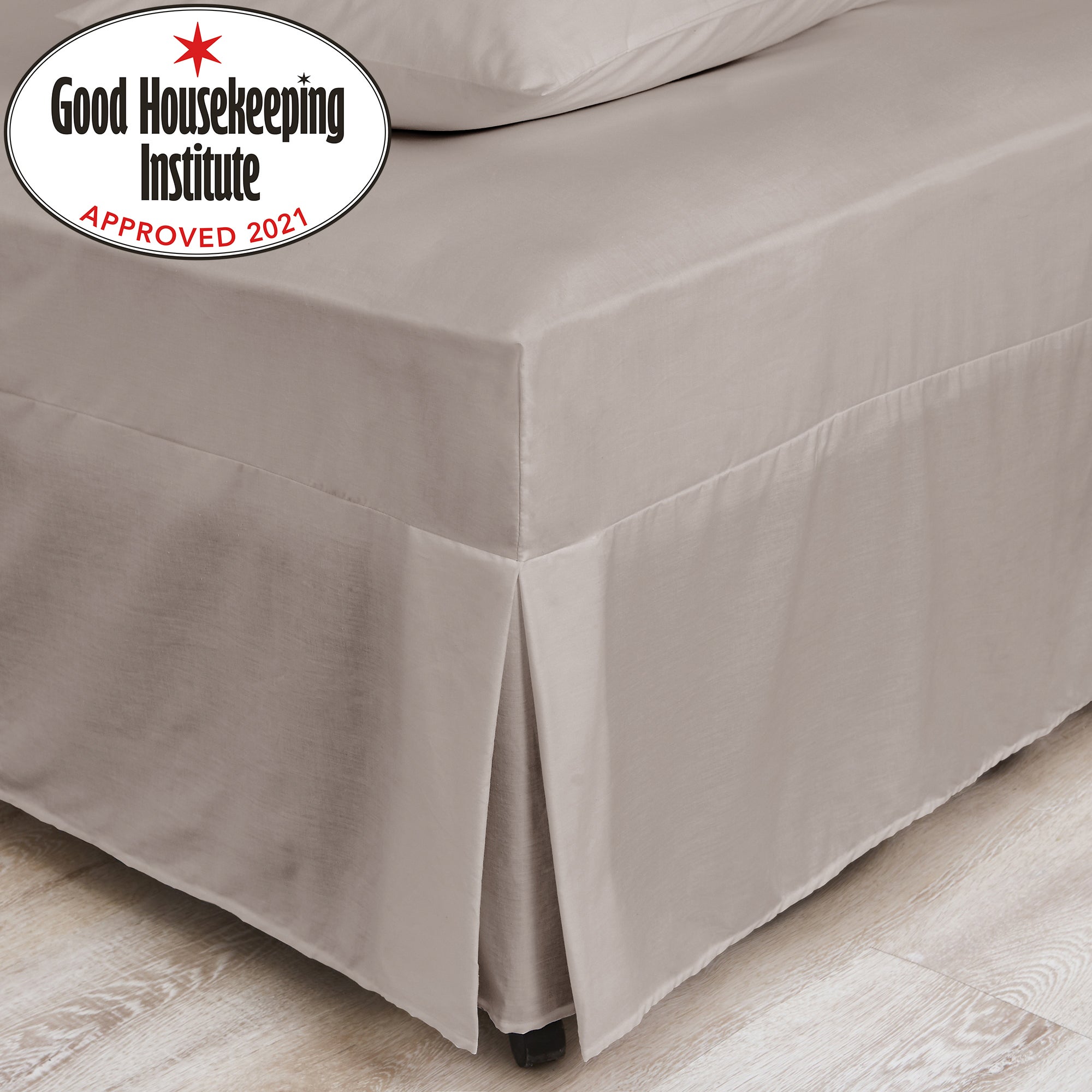Non Iron Plain Dye Natural Fitted Valance Natural Price Comparisons | Compare The Build