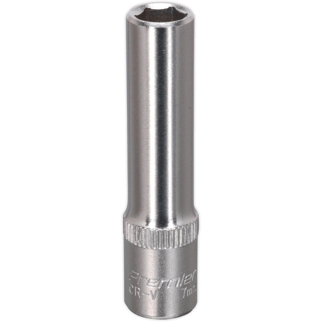 Sealey 1/4" Drive Deep Hexagon WallDrive Socket Metric 1/4" 7mm Price Comparisons | Compare The Build