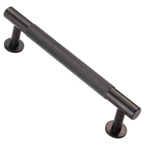 Carlisle Brass FTD700BMB Knurled Cabinet Pull Handle - 128mm - Matt Black | Compare The Build