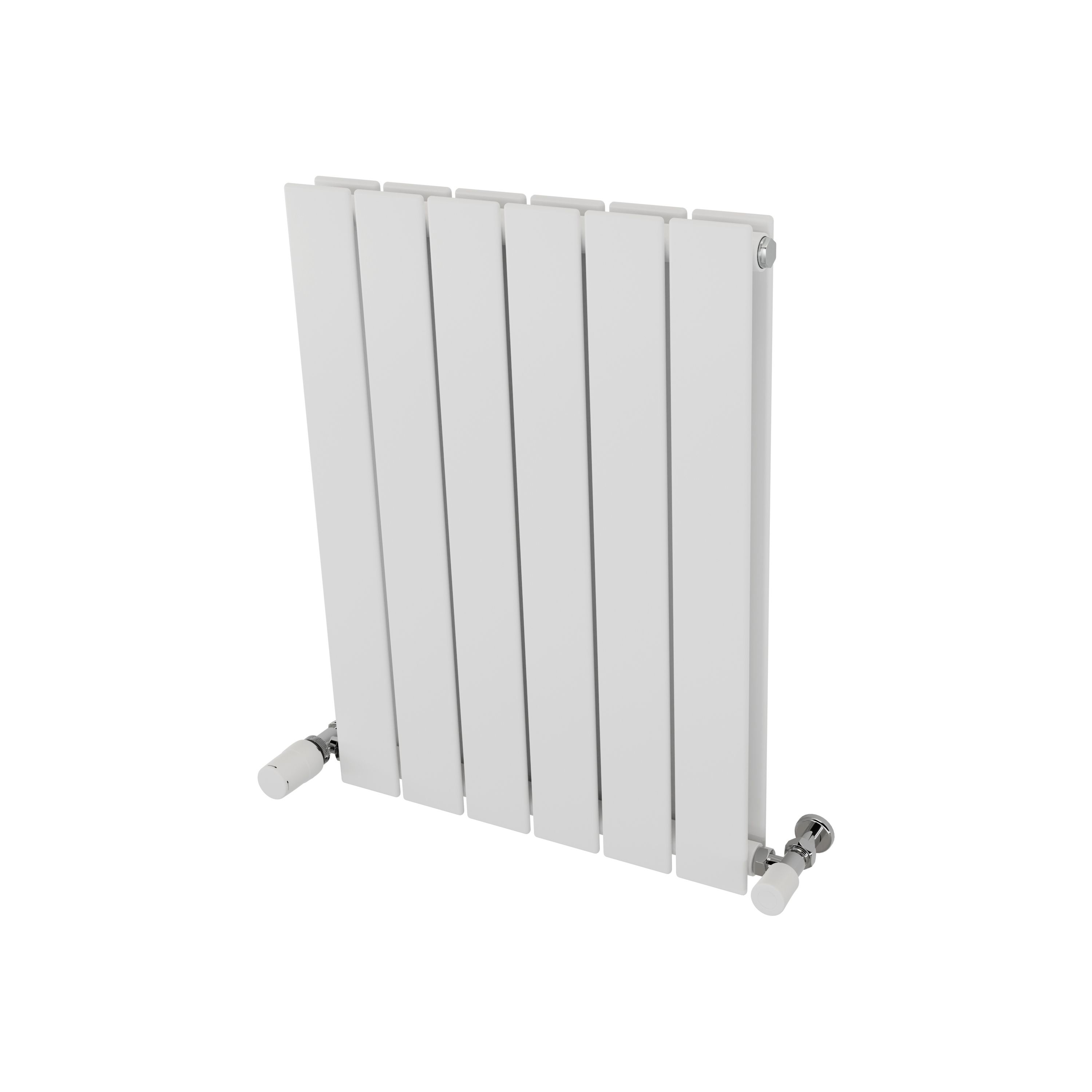 Ximax Vertirad Duplex Satin White Vertical Designer Panel Radiator, (W)445mm X (H)600mm Price Comparisons | Compare The Build