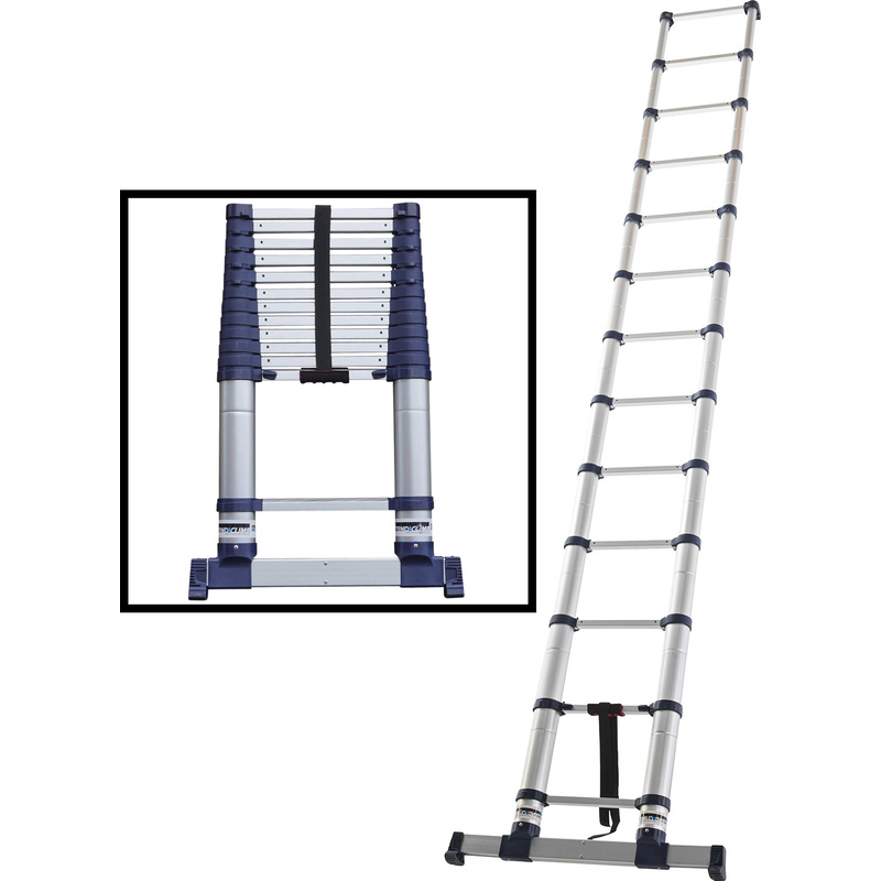 TB Davis Xtend+Climb ProSeries S2.0 Telescopic Ladder 3.8m Aluminium Price Comparisons | Compare The Build