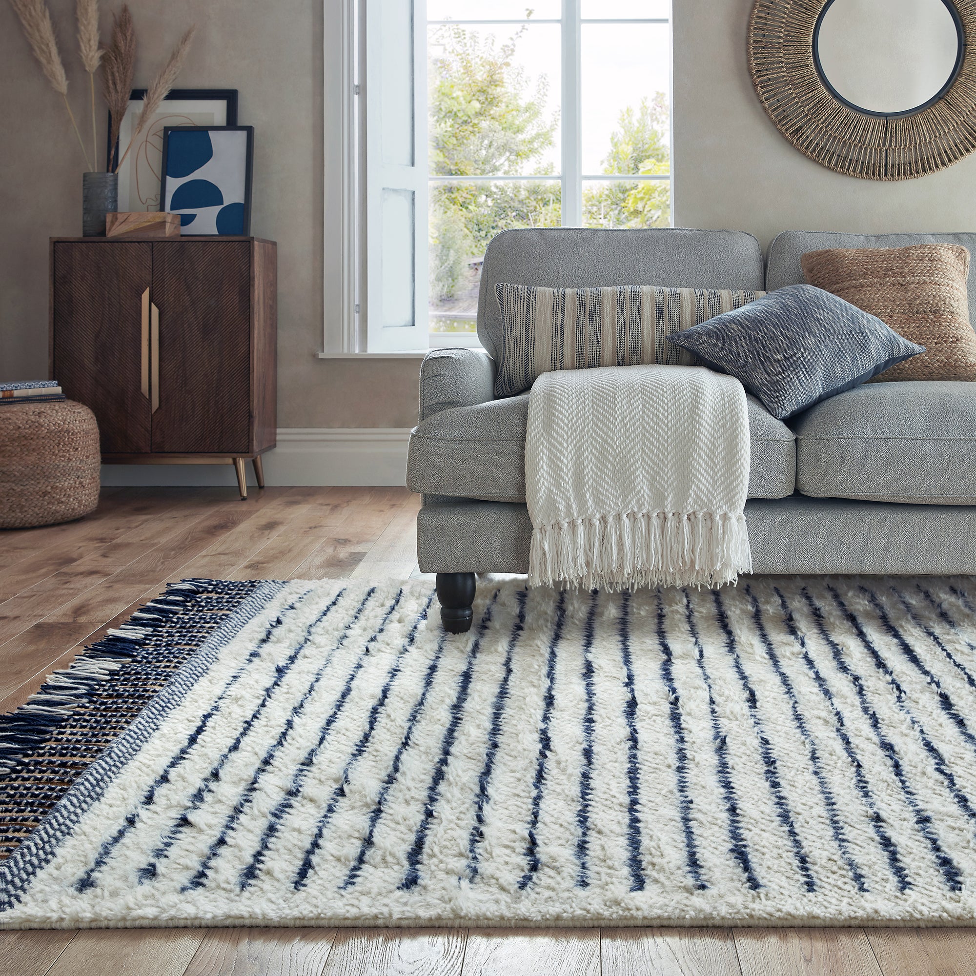 Zemer Wool Berber Rug Navy Blue Price Comparisons | Compare The Build