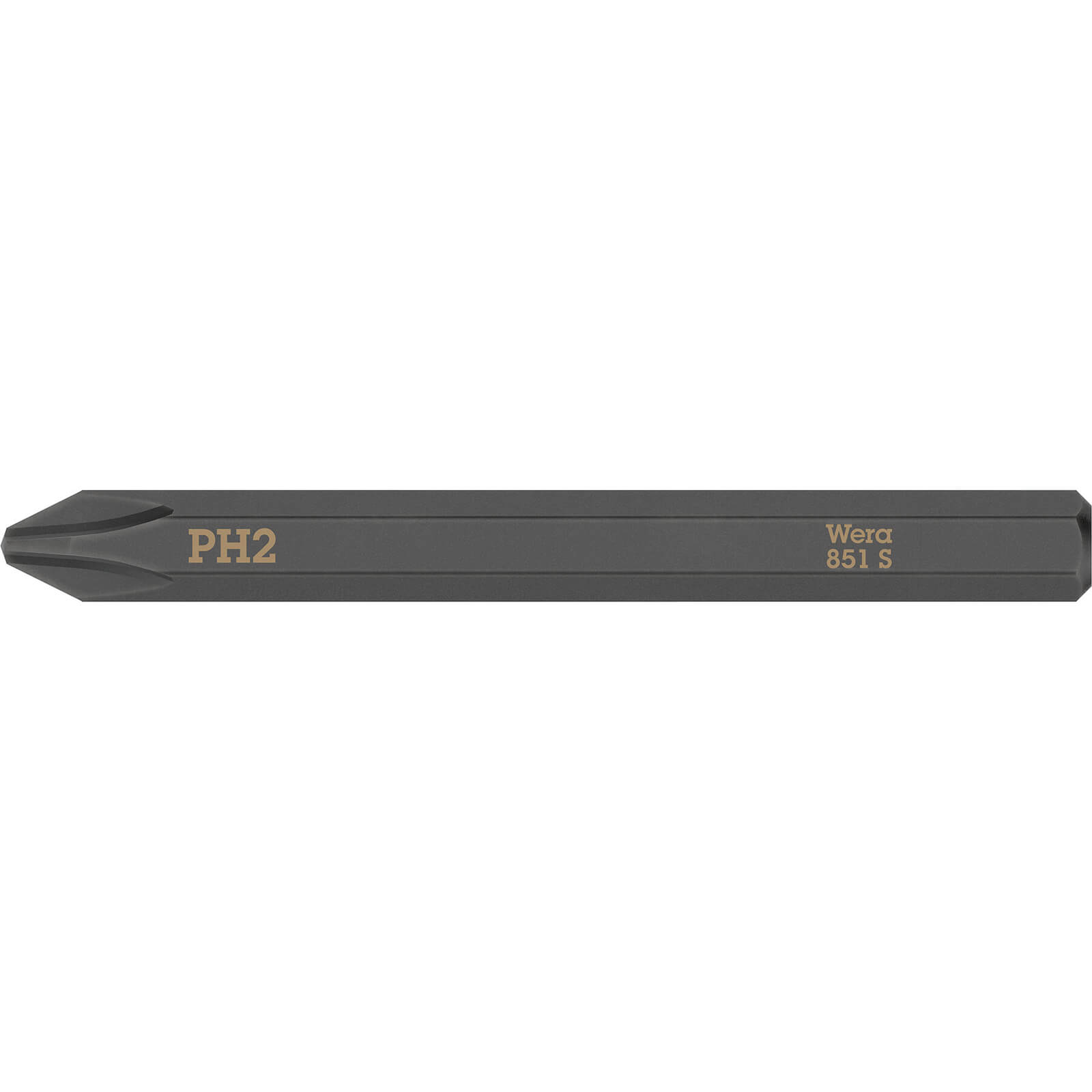 Wera 851 S Phillips Screwdriver Bit for Hand Impact Drivers PH2 70mm Pack of 1 Price Comparisons | Compare The Build