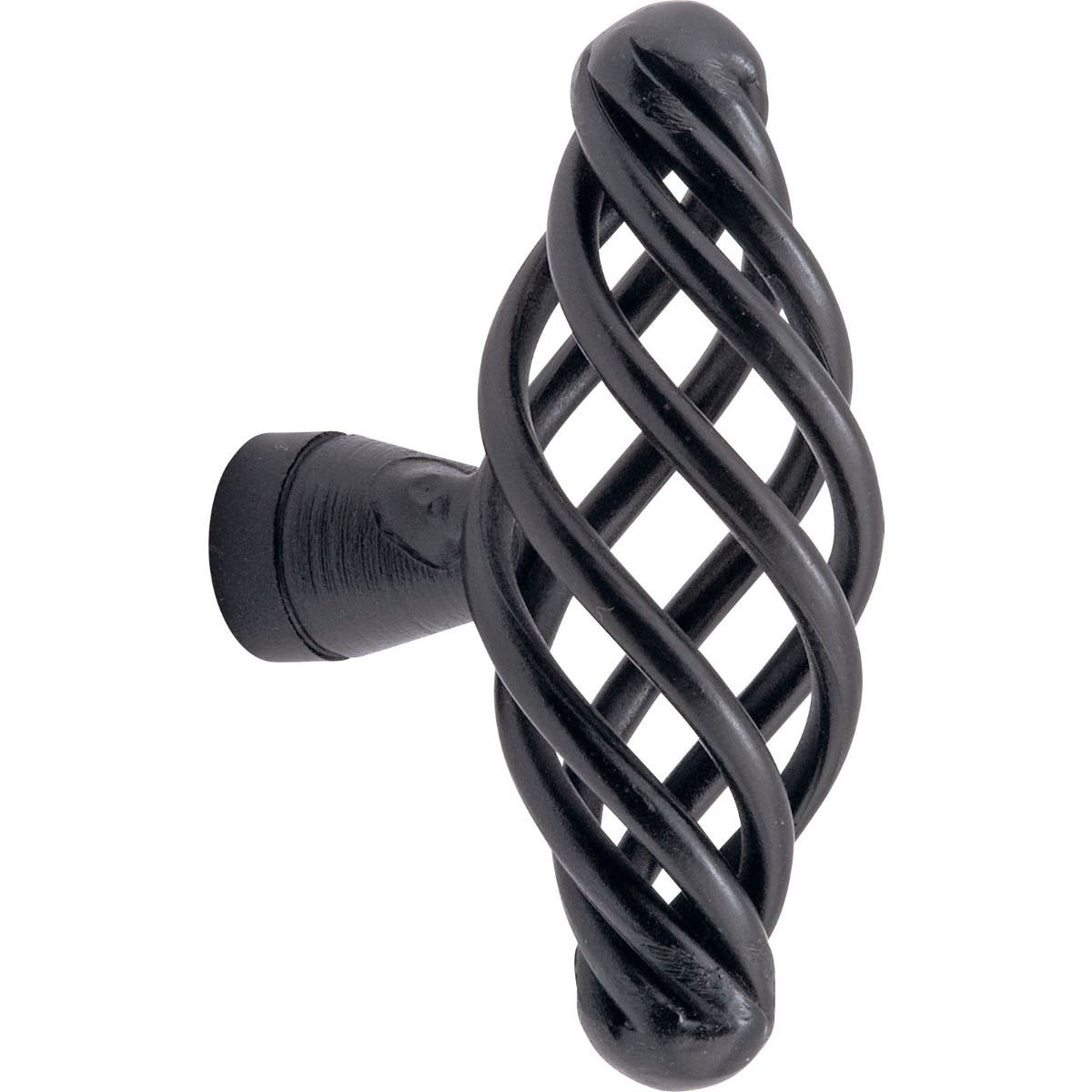 Cage Cabinet Knob 51mm - Matt Black Price Comparisons | Compare The Build