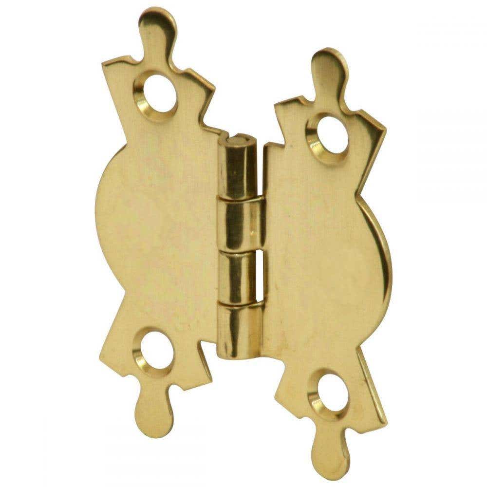 51mm Butterfly Hinge Brass Plated (Pair) Price Comparisons | Compare The Build