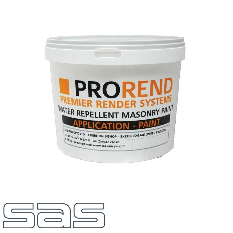 ProRend Water Repellent Masonry Paint 10L - Dove White WRM-DOVE WHITE Price Comparisons | Compare The Build