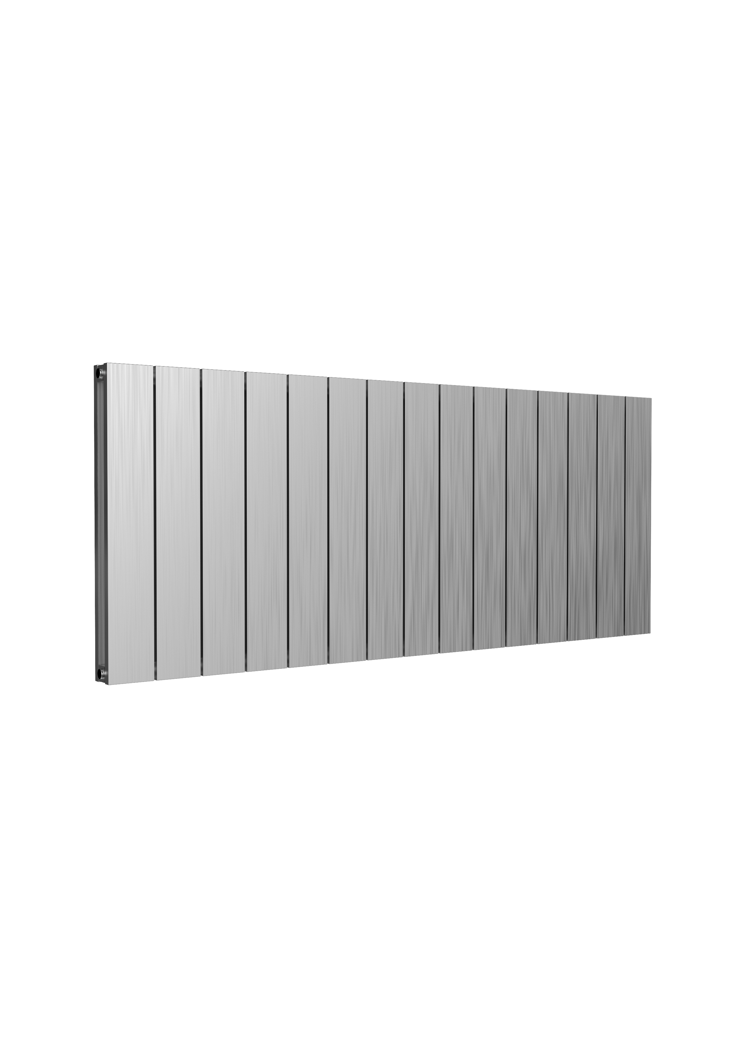 Reina Casina Horizontal Aluminium Designer Radiator, Satin, 600mm x 1420mm | Compare The Build