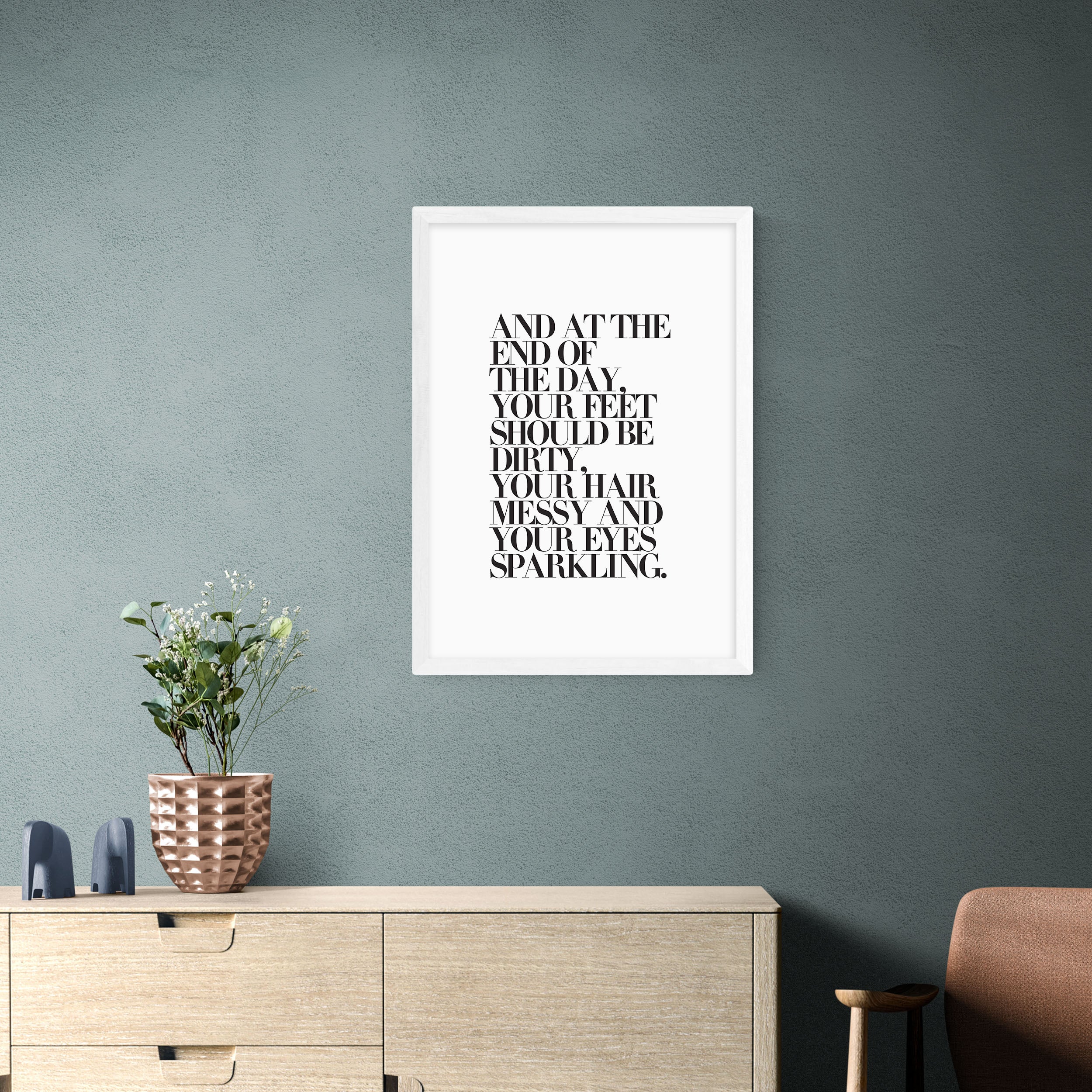 East End Prints At The End of the Day Framed Print Black Price Comparisons | Compare The Build